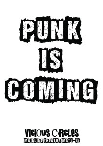 PUNK IS COMING white